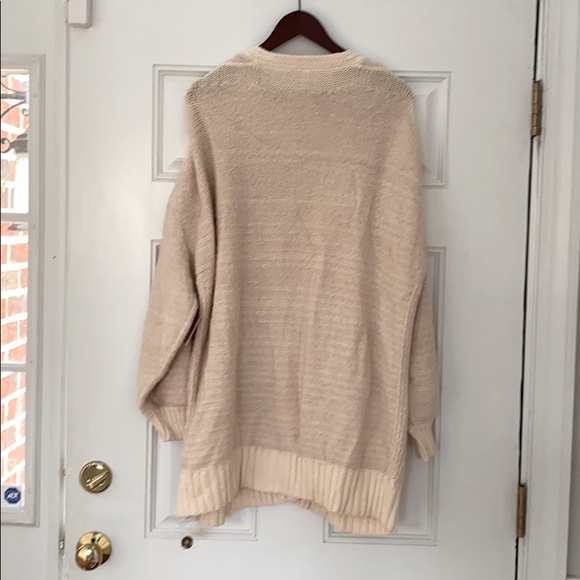 Free People Snow Drop Ivory Women's Cardigan L - Picture 7 of 7